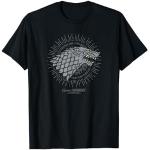 Magliette & T-shirt nere S serie tv per Uomo Il trono di spade Casa Stark 