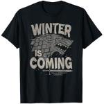 Magliette & T-shirt nere S per l'inverno serie tv per Uomo Il trono di spade 