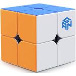 GAN 251 V2, 2x2 Speed Cube Gans Mini Cube Puzzle Toy 2x2x2 Cubo Magico Giocattolo Rompicapo 51mm Toy per Principianti (Stickerless Senza Adesivi)
