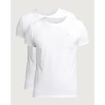 Magliette & T-shirt scontate bianche L di cotone mezza manica con scollo rotondo per Uomo Gant 
