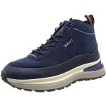 Sneakers larghezza E casual blu navy numero 41 in pelle di camoscio per Uomo Gant 