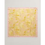 Accessori moda gialli a tema magnolia per Uomo Gant 