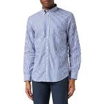 Camicie button down blu L per Uomo Gant Broadcloth 