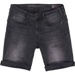 Bermuda jeans scontati neri di cotone per Uomo Garcia 
