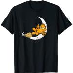 Garfield Halloween Crescent Moon Broom Riding Garf