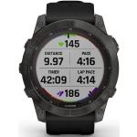 Orologi da polso scontati touch screen grigio scuro con GPS outdoor modello militare per Donna Garmin Fenix 7X 