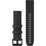 Cinturini orologi neri in silicone multifunzione per Donna Garmin QuickFit 