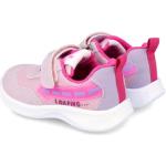 Sneakers larghezza E casual rosa numero 26 per bambini Garvalin 