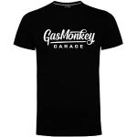 Vestiti ed accessori estivi neri M per Uomo Gas Monkey Garage 