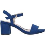 Scarpe estive blu numero 36 di pelle tinta unita per Donna Gattinoni 