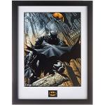 GB eye Ltd, Batman Comic, Stalker, Stampa incorniciata, 30 x 40 cm, Legno, Multicolore, 40 x 30 cm