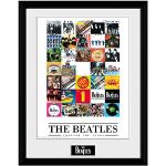GB eye Ltd PFC231 Beatles, Through The Years, Stampa incorniciata, 30 x 40 cm, Carta, Multicolore, 16 x 12 Inches
