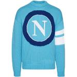 Maglie blu chiaro S di lana per Donna SSC Napoli 