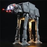 GEAMENT (piccole dimensioni Set di Luci LED Compatibile Con LEGO AT-AT – Kit Di Illuminazione per Star Wars 75288 Modello da Costruire (LEGO set Non Incluso)