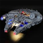 Lampade a led Star wars Millennium Falcon 