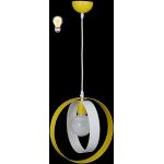 Lampadari moderni gialli in ferro per camerette compatibile con E27 Generico 