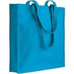 Shopping bags azzurre in tessuto riutilizzabili per Donna Generico 