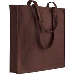 Shopping bags marroni riutilizzabili per Donna Generico 