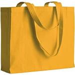 Shopping bags gialle di tela riutilizzabili per Donna 