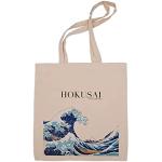Shopping bags di tela per Donna Generico Hokusai 