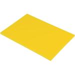 Hygiplas Tagliere in LDPE, colore giallo codificato – Preparazione carne cotta, dimensioni standard: 12 (H) x 450 (W) x 300 (L) mm, polietilene a bassa densità, non poroso impedisce l'assorbimento di