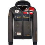 Felpe scontate grigie L per Uomo Geographical Norway 