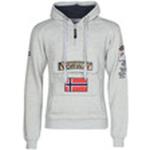 Felpe scontate grigie XL per Uomo Geographical Norway 