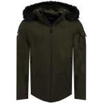 Parka imbottiti verde scuro L in poliestere per Uomo Geographical Norway 