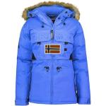 Parka blu elettrico 10 anni Bambini Geographical Norway 