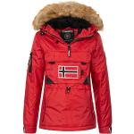 Parka rossi XL per Donna Geographical Norway 