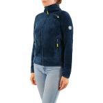Giacche blu navy L di pile a tema orso in felpa per Donna Geographical Norway 