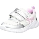 Sneakers larghezza E scontate casual rosa numero 25 per bambini Geox 