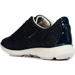 Sneakers larghezza D casual blu navy numero 35 per Donna Geox Nebula 