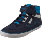 Sneakers stringate larghezza E casual blu navy numero 25 con stringhe per bambini Geox 