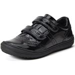 Sneakers larghezza E scontate casual nere numero 25 con cerniera con cerniera per bambini Geox 