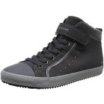 Sneakers invernali larghezza E casual grigie numero 30 in pelle di camoscio per bambini Geox Kalispera 