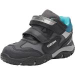 Sneakers larghezza B casual nere numero 34 chiusura velcro per bambini Geox Junior 