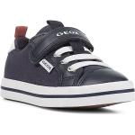 Sneakers basse larghezza E casual blu numero 24 traspiranti per bambini Geox Junior 