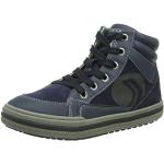 Sneakers alte larghezza B casual blu navy numero 32 per bambini Geox Junior 
