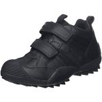Sneakers larghezza E casual nere numero 37 chiusura velcro per bambini Geox Junior 