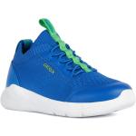 Sneakers larghezza E casual blu numero 28 in tessuto per bambini Geox 