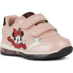 Sneakers larghezza E scontate casual rosa numero 20 traspiranti per bambini Geox 