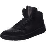 Sneakers larghezza E casual nere numero 41 con stringhe con cerniera per Uomo Geox 