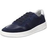 Sneakers larghezza A casual blu navy numero 41 con stringhe platform per Uomo Geox 