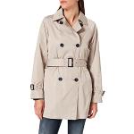 Geox W AIRELL TRENCH Donna Giacca Beige (Marble Beige), 46