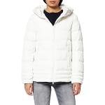 Geox W Asheely Mid Parka Parka, Cloud White , 42 Donna