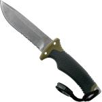 Gerber Ultimate Survival Fixed Blade 30-001830 Serrated Edge coltello da sopravvivenza