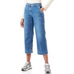 Gerry Weber Culotte Jeans, Blue Denim con Use, 48 Donna