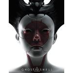Ghost In The Shell Viso 60 x 80 cm Stampa su Tela, Multicolore