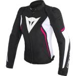 Giacca AVRO D2 LADY Nero Bianco Rosa - DAINESE - AN: 42